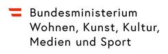 Logo Bundesministerium Wohnen, Kunst, Kultur, Medien und Sport