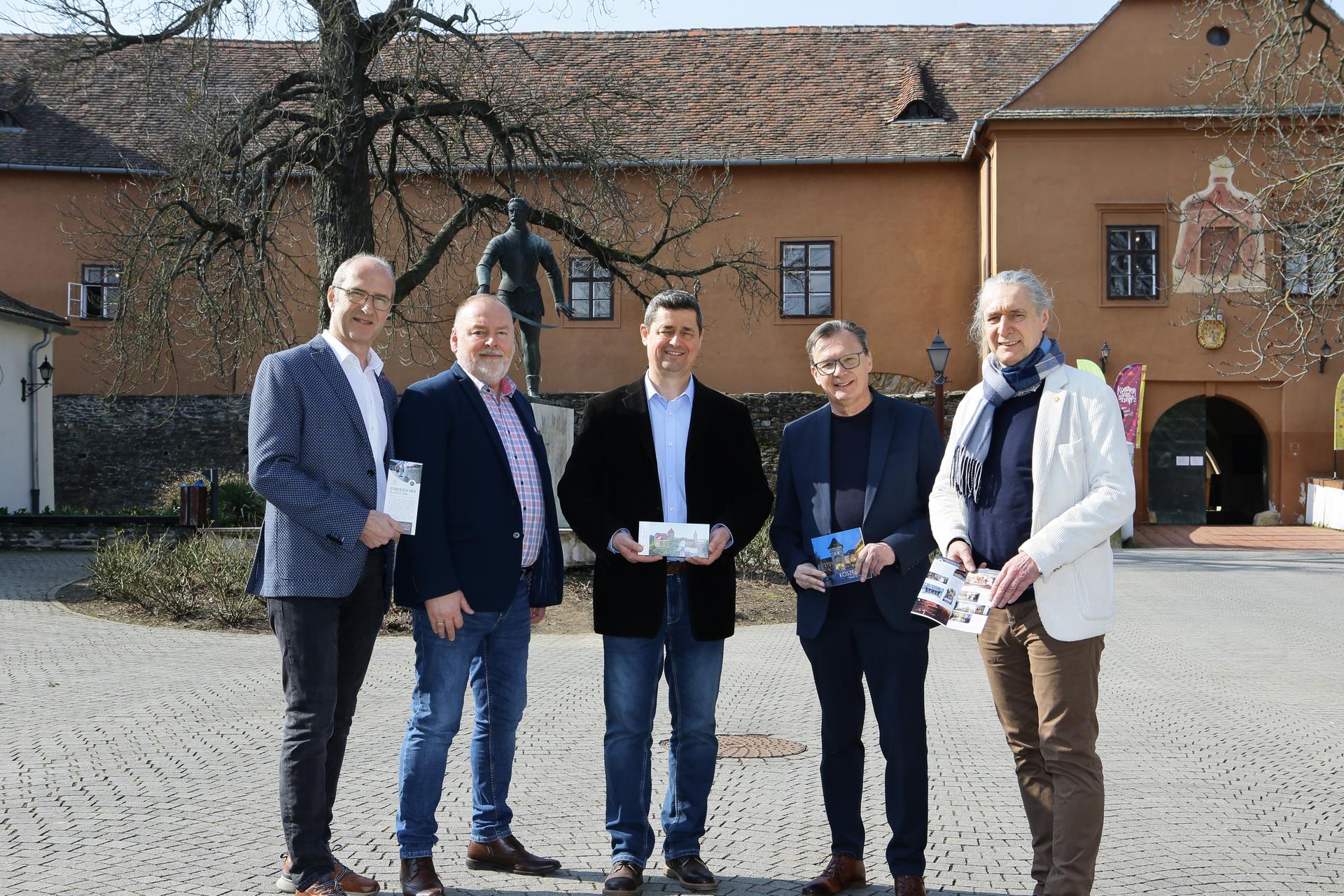 Pressekonferenz Burg Köszeg - Burg Schlaining